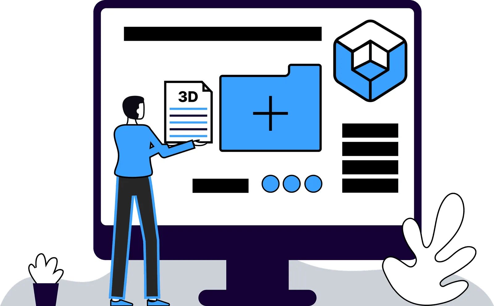 upload cad 3d file
