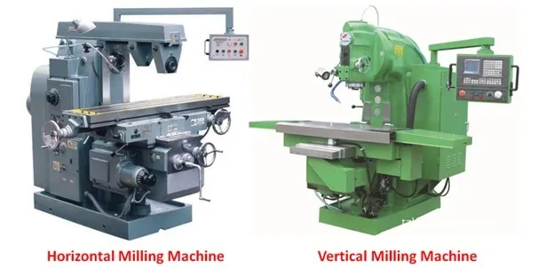 types of milling machines